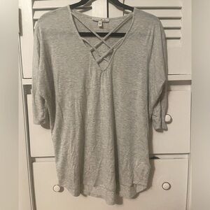 Express OneEleven Gray Tunic